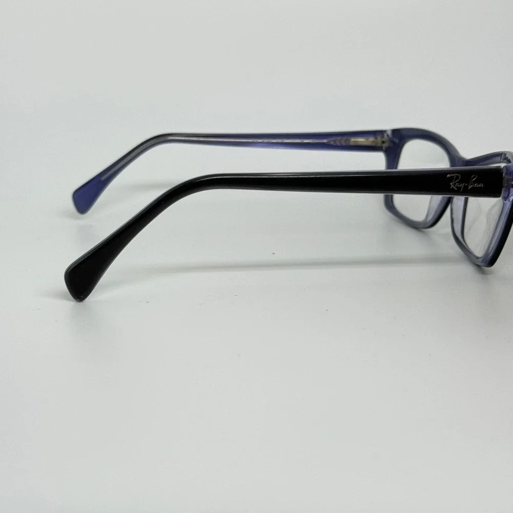 Ray Ban Eyeglasses 5255 5190 5416 135 Black Blue Square Full‎ Rim Optical Frames